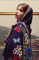Coco Prints Vol-4 By Zara Shahjahan Unstitched Lawn Printed 3 Piece Suit - CCZSV4LP-5B- AMELIA- Summer Collection
