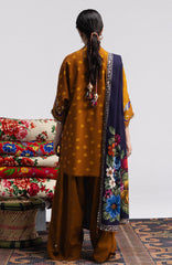 Coco Prints Vol-4 By Zara Shahjahan Unstitched Lawn Printed 3 Piece Suit - CCZSV4LP-5B- AMELIA- Summer Collection