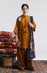 Coco Prints Vol-4 By Zara Shahjahan Unstitched Lawn Printed 3 Piece Suit - CCZSV4LP-5B- AMELIA- Summer Collection