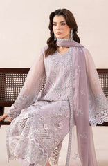 Anaya Noor by Zebtan Unstitched Chiffon Embroidered 3 Piece Suit  ZBNARA-01- Festive Collection