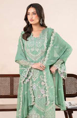 Anaya Noor by Zebtan Unstitched Chiffon Embroidered 3 Piece Suit  ZBNARA-06- Festive Collection