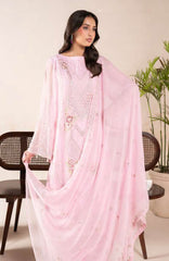 Anaya Noor by Zebtan Unstitched Chiffon Embroidered 3 Piece Suit  ZBNARA-08- Festive Collection