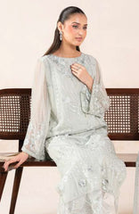 Anaya Noor by Zebtan Unstitched Chiffon Embroidered 3 Piece Suit  ZBNARA-10- Festive Collection
