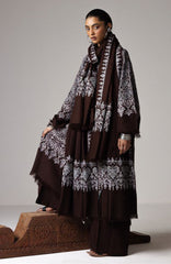 Saraab by Zara Shahjahan Unstitched Embroidered Marina 3 Piece Suit ZSJSRBW- AQEEQ - Winter Collection