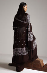 Saraab by Zara Shahjahan Unstitched Embroidered Marina 3 Piece Suit ZSJSRBW- AQEEQ - Winter Collection