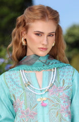 Lifestyle By Rang Rasiya Unstitched Lawn Printed 3 Piece Suit  - RRLSPL -Aster- Summer Collection
