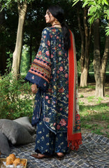 Wilderness by Elaf Unstitched Embroidered Pashmina Shawl  3 Piece Suit ELFWLDW- 6B- ASTRA- Winter Collection