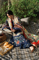 Wilderness by Elaf Unstitched Embroidered Pashmina Shawl  3 Piece Suit ELFWLDW- 6B- ASTRA- Winter Collection