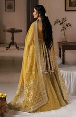 Shehnai by Afrozeh Unstitched Hand work Organza 3 Piece Suit- AFRSHNF -08-AYLIN - Wedding Collection