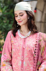 Lifestyle By Rang Rasiya Unstitched Lawn Printed 3 Piece Suit  - RRLSPL -Blush - Summer Collection