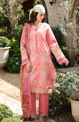 Lifestyle By Rang Rasiya Unstitched Lawn Printed 3 Piece Suit  - RRLSPL -Blush - Summer Collection