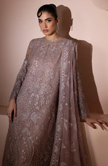 Murawwat By Lavish Unstitched Embroidered 3 Piece - LVSMRWT25F9-Blush Latte- Formal Collection