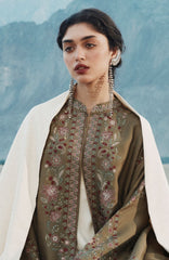 Saraab by Zara Shahjahan Unstitched Embroidered Marina 3 Piece Suit ZSJSRBW- CHINAR - Winter Collection