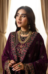 Raj Kumari By Sidra Aleem Unstitched Embroidered Suit 3 Piece -SDARK25F2- Festive Collection