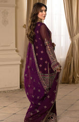 Raj Kumari By Sidra Aleem Unstitched Embroidered Suit 3 Piece -SDARK25F2- Festive Collection