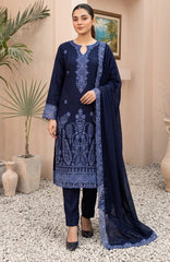 Meena  By Tawakkal Unstitched Embroidered Dhanak 3 Piece Suit - TWLMNA-02- Winter Collection