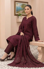 Meena  By Tawakkal Unstitched Embroidered Dhanak 3 Piece Suit - TWLMNA-03- Winter Collection