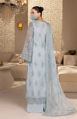 Dastaan'25 by Flossie Unstitched Embroidered 3 Piece- FLSDTN-03- Fomal Collection
