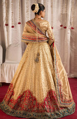 Jhil Mill By Maria Osama Khan Unstitched Hand Embroidered 3 Piece - MOKJM25F-Danak- Wedding Collection