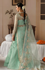 Shehnai by Afrozeh Unstitched Hand work Organza 3 Piece Suit- AFRSHNF -06-DASTOOR - Wedding Collection