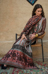 Broadway  Echoes of Registan By Mushq  Unstitched Embroidered Jacquard 3 Piece Suit -MSQBDWY- DESERT DUSK- Winter Collection