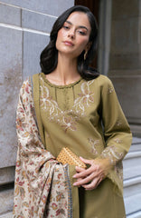 Meet Me in Istanbul By Rangrasiya Unstitched Embroidered Khaddar 3 Piece Suit - RRMIKHDW-EDEN- Winter Collection