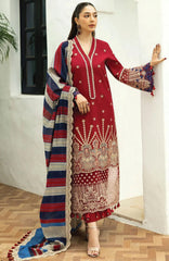 Chikankari By Zainab Chottani Unstitched Lawn Embroidered 3 Piece - ZC25CK-Elma 3A- Summer Collection