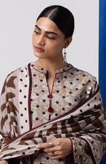 Coco Prints Vol-4 By Zara Shahjahan Unstitched Lawn Printed 3 Piece Suit - CCZSV4LP-7B- ELOWEN- Summer Collection