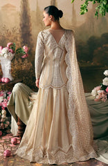 La Fuschia By Afrozeh Unstitched Embroidred Organza 3 Piece Suit  - AFRLAF - Emperor - Formal Collection