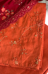Jacard By AB Textile Unstitched Self Jacquard Lawn 3 Piece - ABJACEL-01- Summer Collection