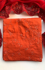 Jacard By AB Textile Unstitched Self Jacquard Lawn 3 Piece - ABJACEL-01- Summer Collection
