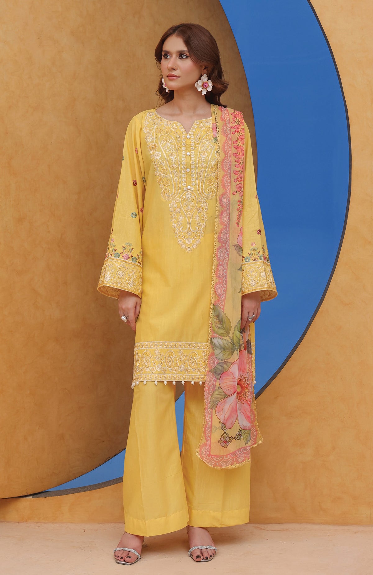 Sargoshi by Gul-e- Rukh - Ready To wear Lawn Embroidered 3 Piece Suit - GRSRG-02- Summer Collection
