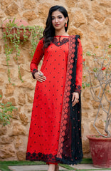 Samia Eid Pret Vol-1 by AB Textiles Ready To wear Lawn Embroidered 3 Piece Suit -ABSEPV1-03- Summer Collection