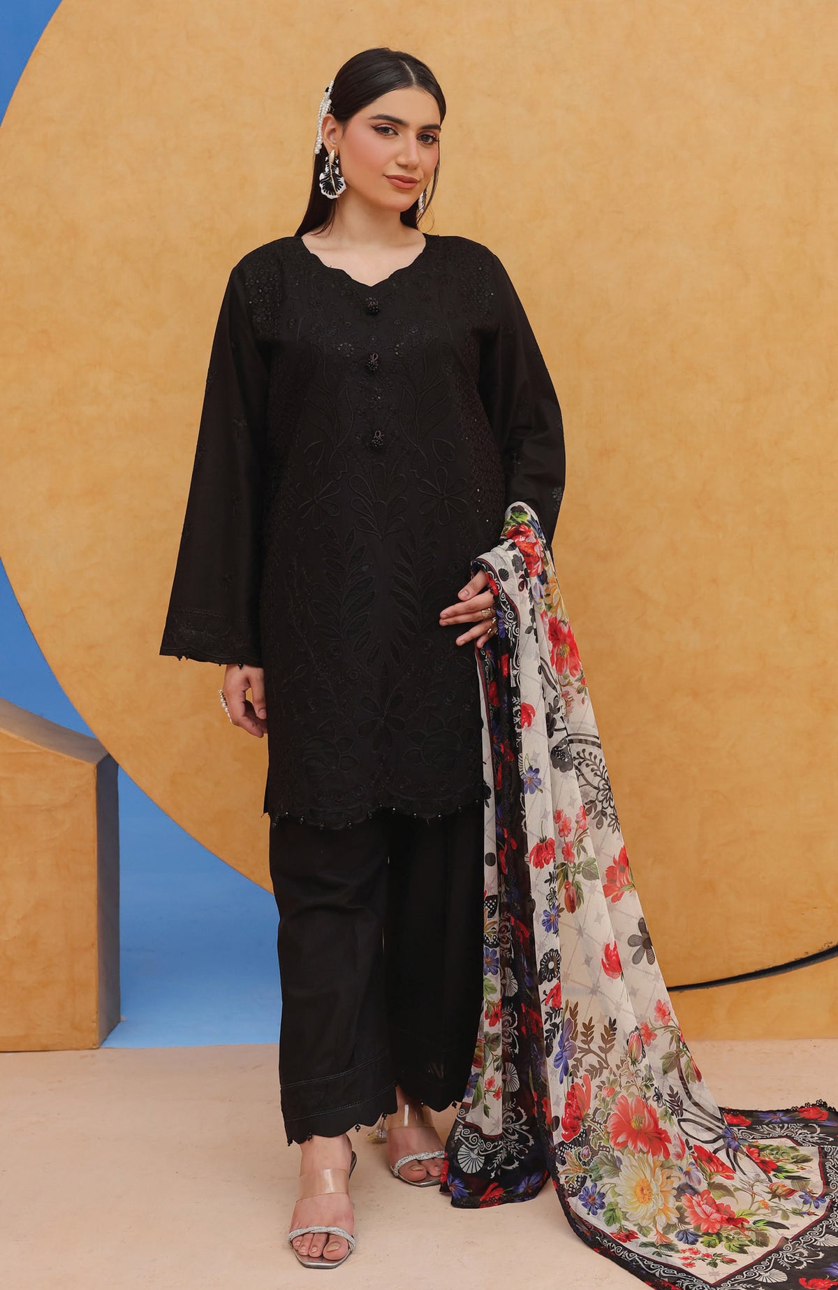 Sargoshi by Gul-e- Rukh - Ready To wear Lawn Embroidered 3 Piece Suit - GRSRG-03- Summer Collection