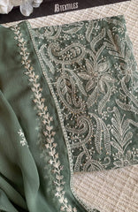 Meerub Exclusive V3 By AB Textiles Unstitched Embroidered Chiffion Chiffon 3 Piece - ABMRBEV3-03 Fomal Collection