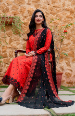 Samia Eid Pret Vol-1 by AB Textiles Ready To wear Lawn Embroidered 3 Piece Suit -ABSEPV1-03- Summer Collection