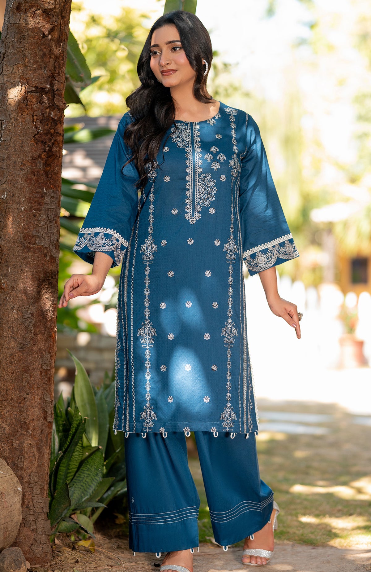 Staples by AB Textile Ready to wear Embroidered 2 Piece Suit - ABSPE-04- Summer Collection