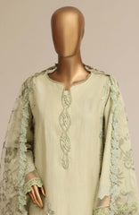 Luxury Embroidered by Sadabhar Stitched Embroidered 3 Piece Suit - SDBSBLEL-06- Festive Collection