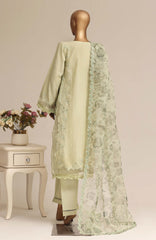 Luxury Embroidered by Sadabhar Stitched Embroidered 3 Piece Suit - SDBSBLEL-06- Festive Collection