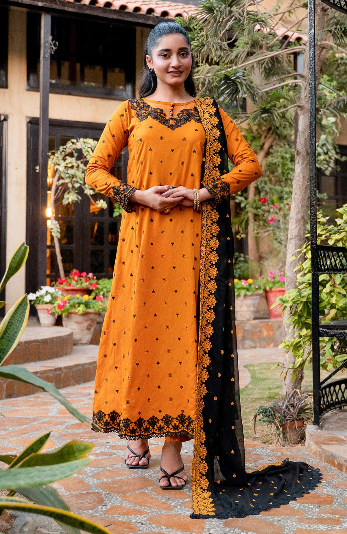Samia Eid Pret Vol-1 by AB Textiles Ready To wear Lawn Embroidered 3 Piece Suit -ABSEPV1-06- Summer Collection