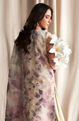 Siraya by Zarif Unstitched Embroidered Chiffon 3 Piece Suit - ZRFSRYF-07-GAJRA- Wedding Collection
