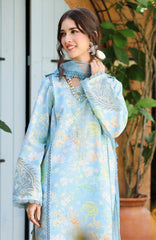 Lifestyle By Rang Rasiya Unstitched Lawn Printed 3 Piece Suit  - RRLSPL -Gardenia - Summer Collection