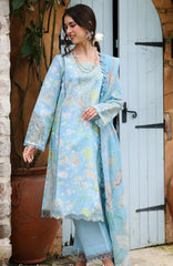 Lifestyle By Rang Rasiya Unstitched Lawn Printed 3 Piece Suit  - RRLSPL -Gardenia - Summer Collection