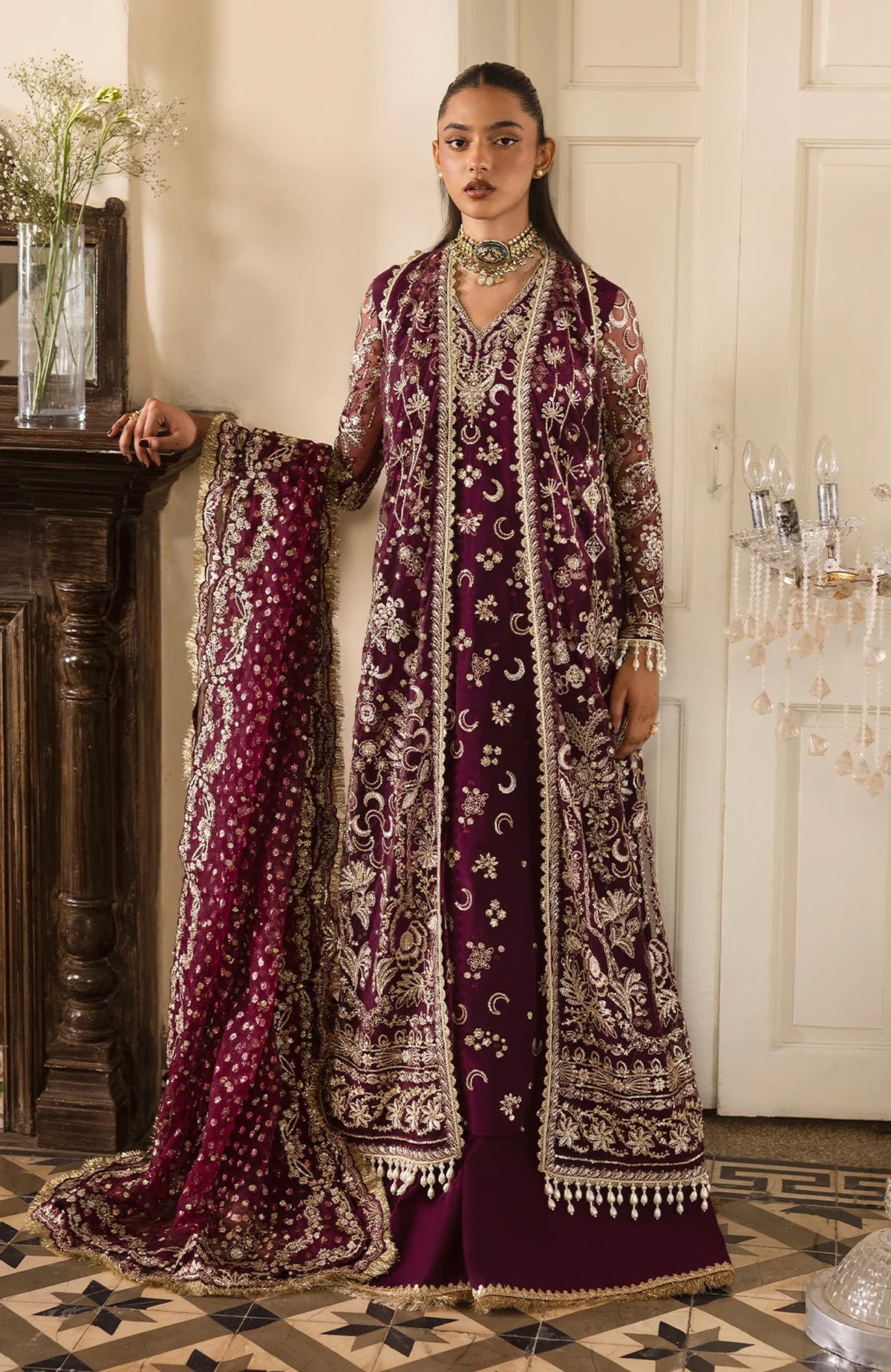 Dastangoi'25 By Afrozeh Embroidered Unstitched - GILDENTIDE-  Formals Collection