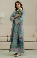 Amore By Ayzel Unstitched Lawn Embroidered 3 Piece - AZAMR25L07 - Gleam- Summer Collection