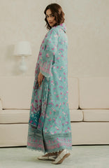 Amore By Ayzel Unstitched Lawn Embroidered 3 Piece - AZAMR25L07 - Gleam- Summer Collection