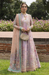 The Doll House By Hussain Rehar Unstitched Korean Silk Embroidered  3 Piece Suit -HRDLHF10-GulRang-  Festive Collection