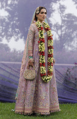 The Doll House By Hussain Rehar Unstitched Korean Silk Embroidered  3 Piece Suit -HRDLHF10-GulRang-  Festive Collection