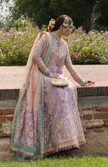 The Doll House By Hussain Rehar Unstitched Korean Silk Embroidered  3 Piece Suit -HRDLHF10-GulRang-  Festive Collection