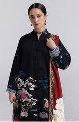 Coco Prints Vol-4 By Zara Shahjahan Unstitched Lawn Printed 3 Piece Suit - CCZSV4LP-2A- HANA- Summer Collection